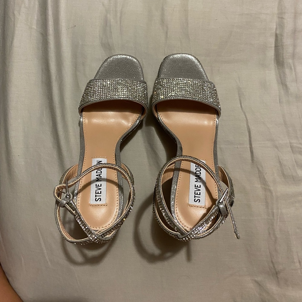 Steve Madden heels sparkly